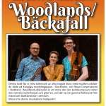 Miniatyr av affisch för kulturkväll Woodlands/Bäckafall